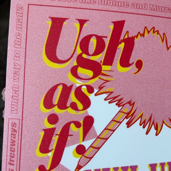 2 Clueless Pink Journals Set- 30th Anniversary! BONUS FUZZY PEN like Cher used! - Picture 16 of 17